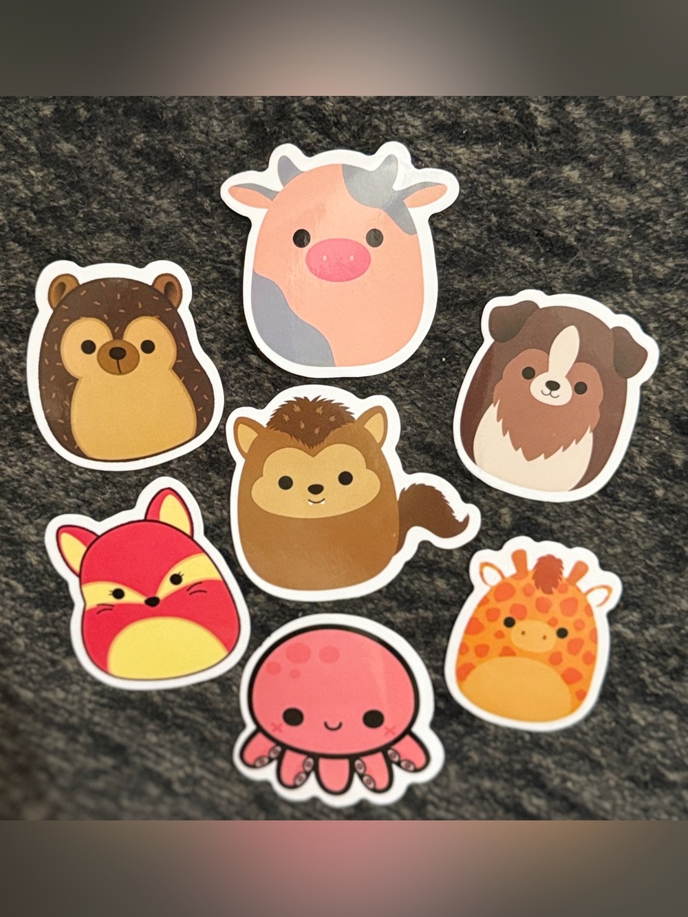 Cute Small Animal Pets Themed Squishmallow Stickers